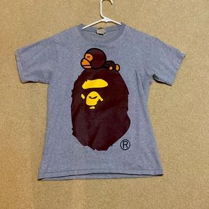 Same - Size small men grey Bape t shirt